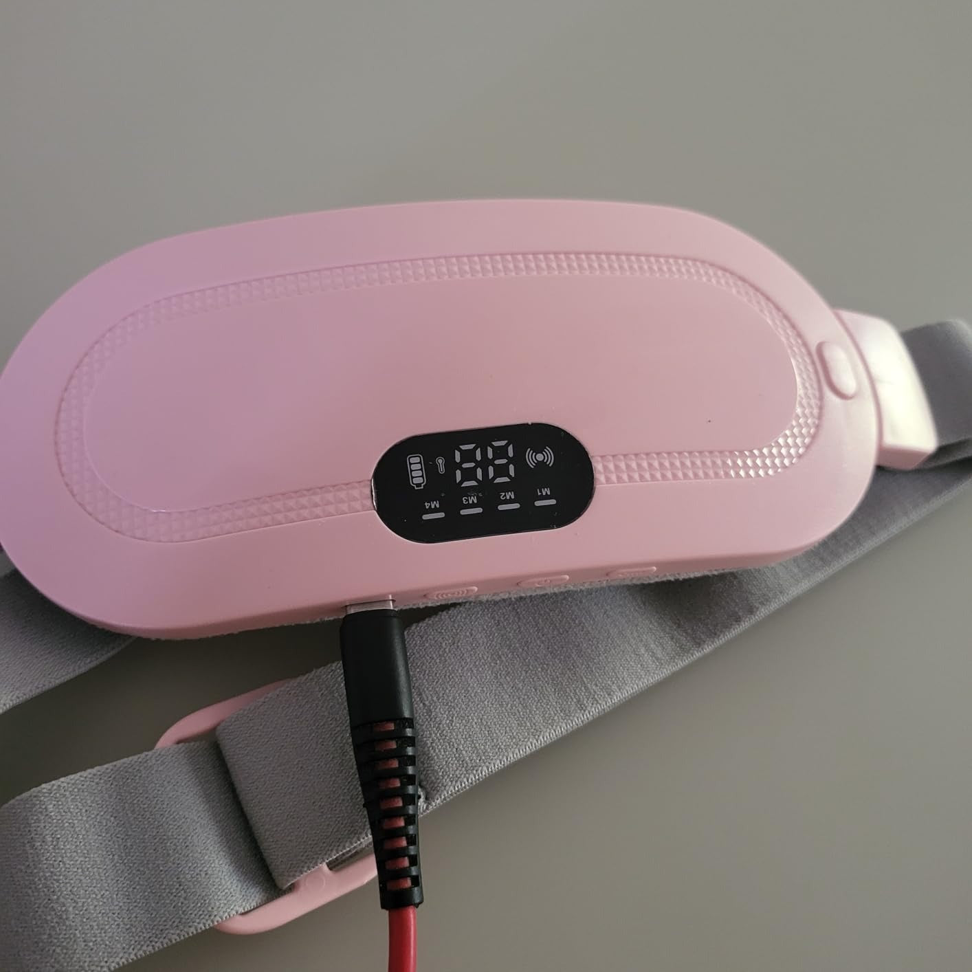 UrbanStack™ Wellness Heat Belt Cordless USB-Rechargeable Heating Pad + Vibration Massage Relief on the go — feel comfort wherever, whenever