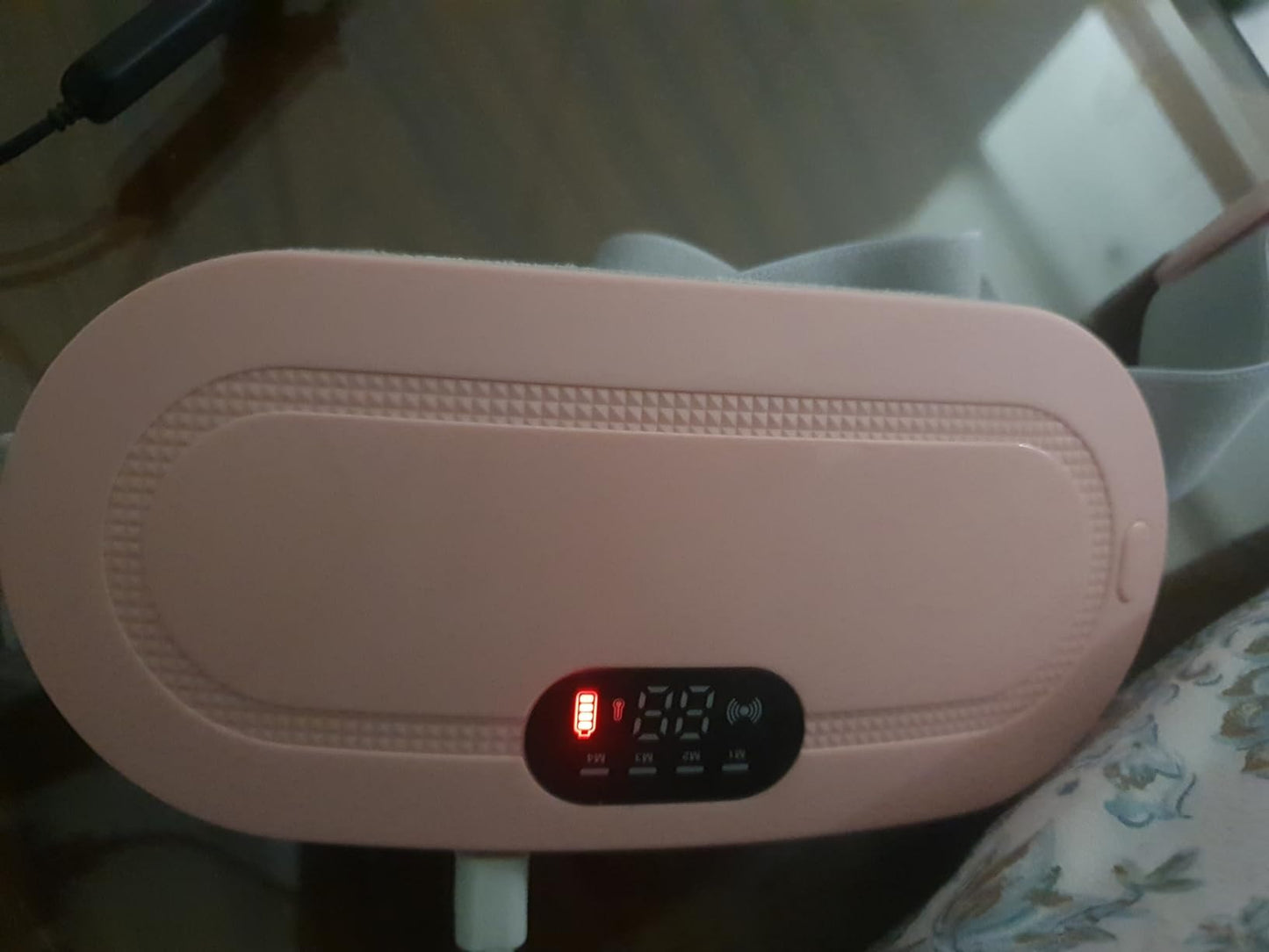 UrbanStack™ Wellness Heat Belt Cordless USB-Rechargeable Heating Pad + Vibration Massage Relief on the go — feel comfort wherever, whenever