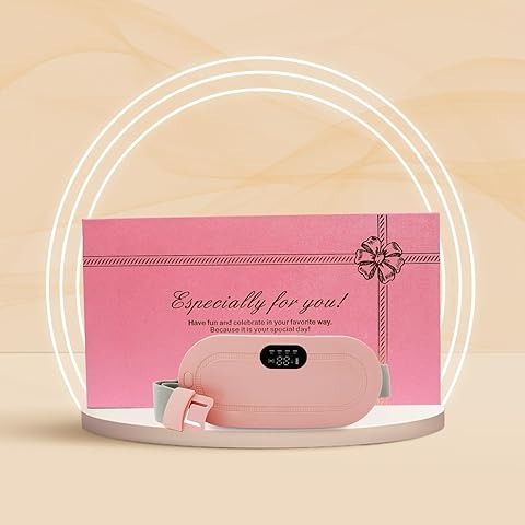 UrbanStack™ Wellness Heat Belt Cordless USB-Rechargeable Heating Pad + Vibration Massage Relief on the go — feel comfort wherever, whenever
