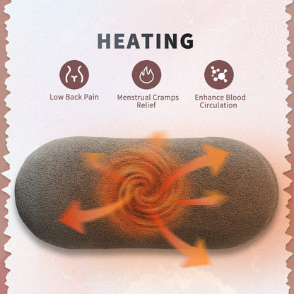 UrbanStack™ Wellness Heat Belt Cordless USB-Rechargeable Heating Pad + Vibration Massage Relief on the go — feel comfort wherever, whenever